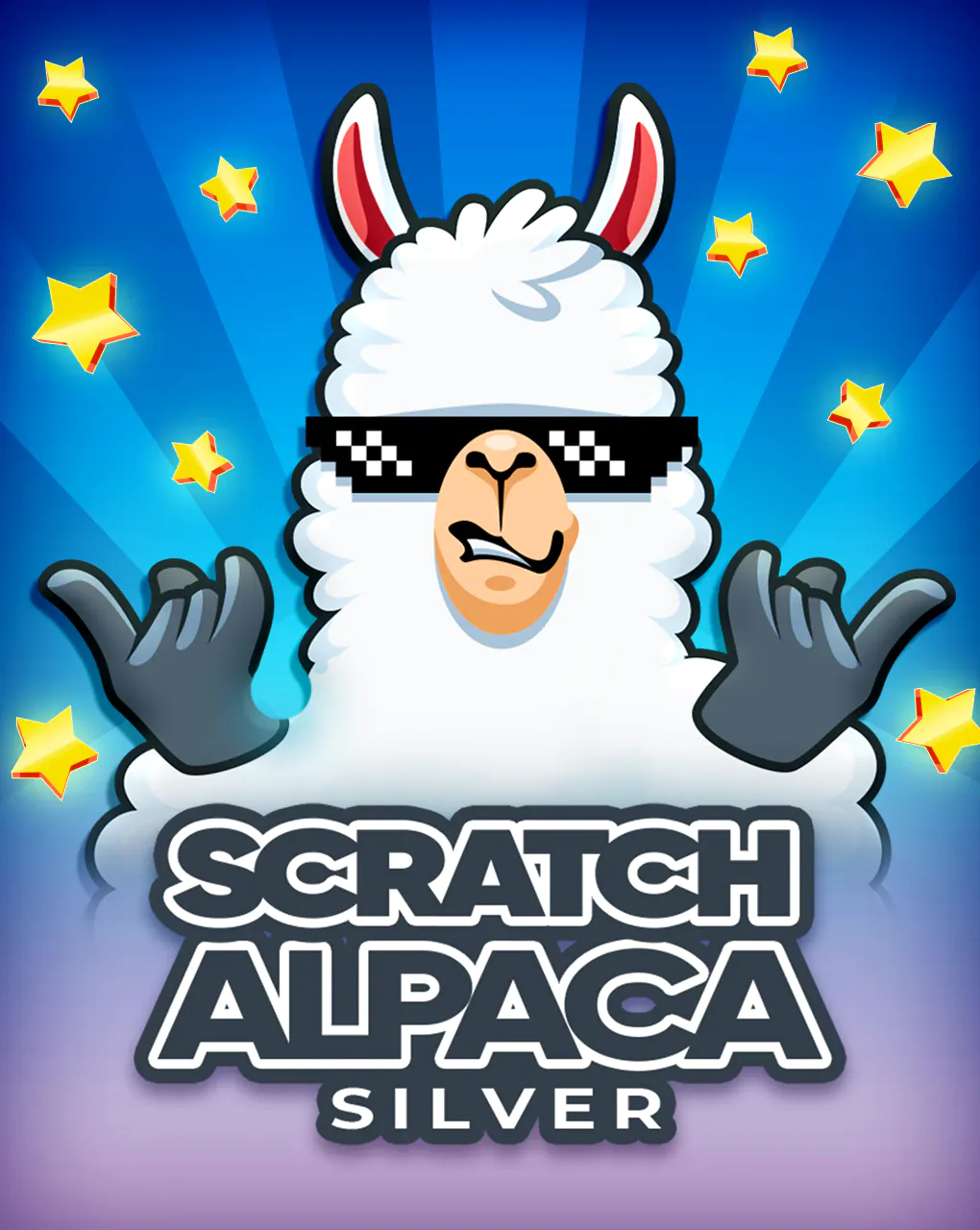 Scratch Alpaca Silver - SPINBET123