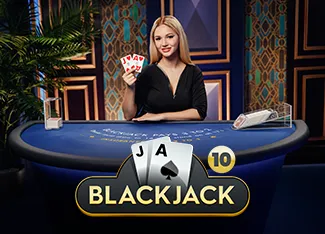 Blackjack 10 - Azure - SPINBET123