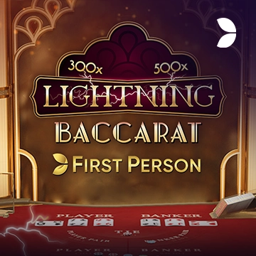 First Person Lightning Baccarat - SPINBET123