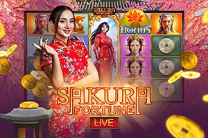 Sakura Fortune Live - SPINBET123