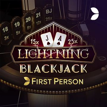 First Person Lightning Blackjack - SPINBET123
