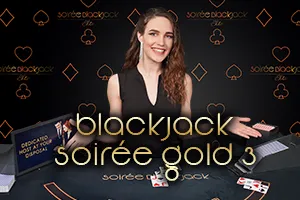 Blackjack Soirée Gold 3 - SPINBET123